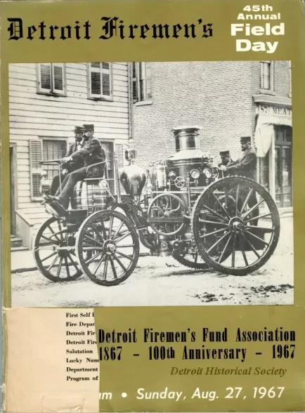 Program - Detroit Firemen's 45th Annual Field Day