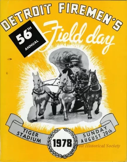 Program - Detroit Firemen's 56th Annual Field Day