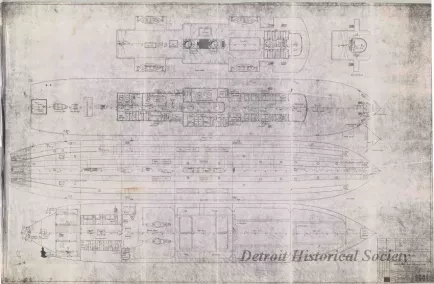 Photocopy - Deck Plans
[Hull Nos. 226-227]