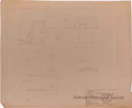 Drawing, Technical - Hull 339, Self-Propelled Drift Collector,
Front End Loader and Basket