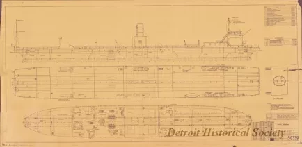 Blueprint - Deck Plans, General Arrangements
[Hull 393]