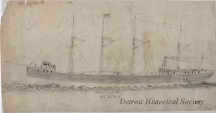 Drawing - Sail Draft Str. No. 39,
Craig Ship Bldg. Co.