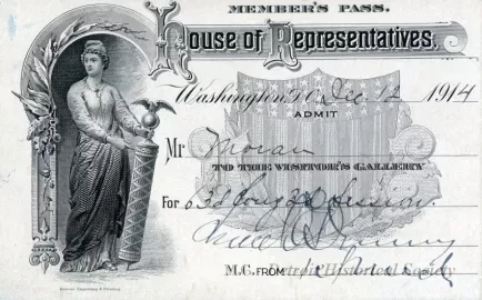 Pass - House of Representatives Member's Pass