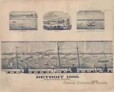 Print - Detroit 1888