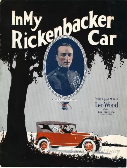 Music, Sheet - In My Rickenbacker Car (Cracker Jacker Rickenbacker)