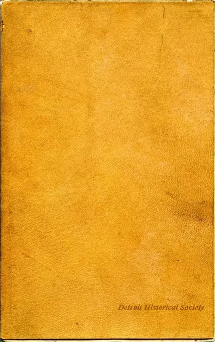 Booklet - Articles of A Treaty Made and Concluded at Saginaw, in the Territory of Michigan, between the United States of America, by their Commissioner, Lewis Cass, and the Chippewa Nation of Indians.