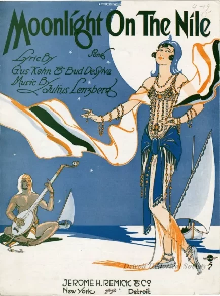 Music, Sheet - Moonlight on the Nile