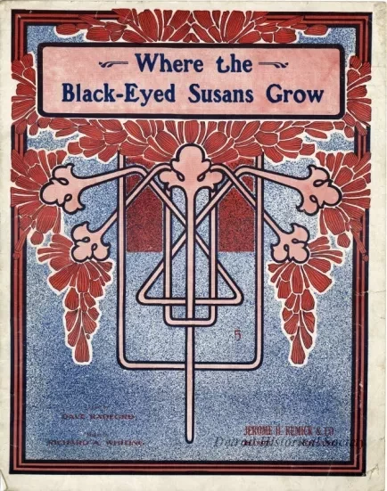 Music, Sheet - Where the Black-Eyed Susans Grow