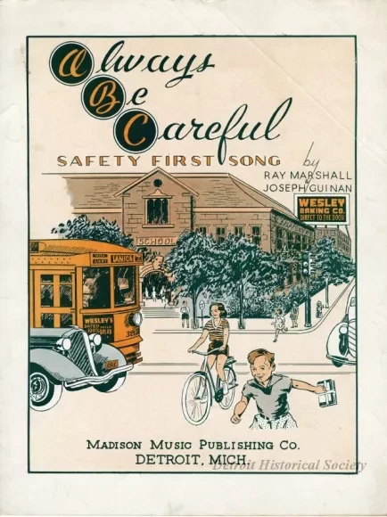 Music, Sheet - Always Be Careful, Safety First Song
