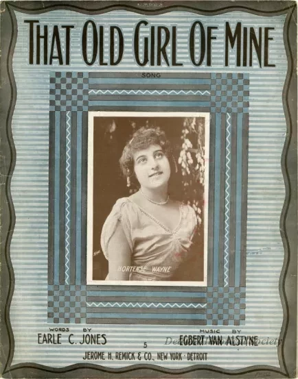 Music, Sheet - That Old Girl of Mine