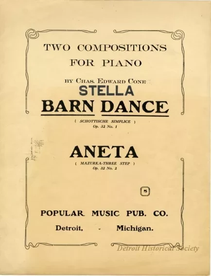 Music, Sheet - Barn Dance
Aneta