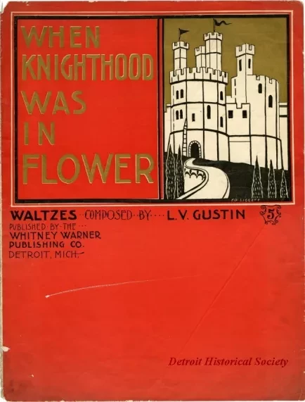 Music, Sheet - When Knighthood Was in Flower