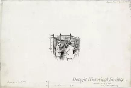 Proof, Printing - Scene in General Office, 2nd Floor