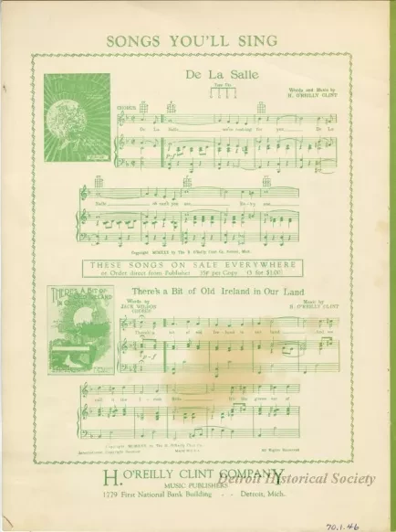 Music, Sheet - My Michigan