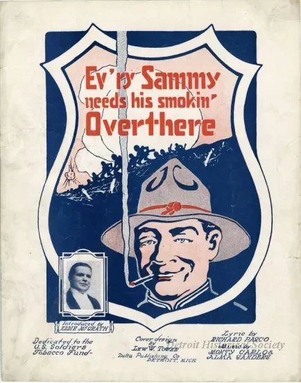 Music, Sheet - Ev'ry Sammy Needs His Smokin' Overthere