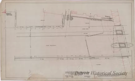 Drawing, Technical - Plan of Openings Through Wall of New Rubble Stone Walls, Etc.,
New Sallyport, Fort Wayne, Mich.
