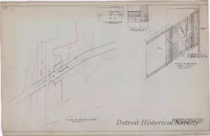 Drawing, Technical - East Sallyport to Fort,
Fort Wayne, Detroit, Mich.