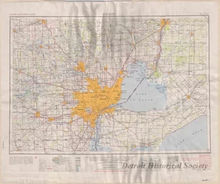 Map - Detroit