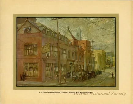 Print - In an Earlier Day the Old Building Was Itself a Showplace of the Newspaper World