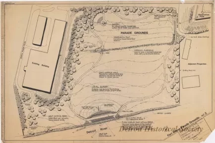 Blueprint - Fort Wayne Parade Grounds - Alt. 2