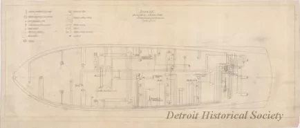 Drawing, Technical - Fisher 58,
Electrical Wiring Plan