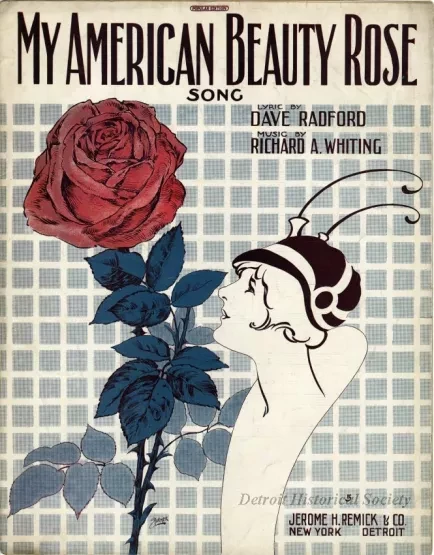 Music, Sheet - My American Beauty Rose