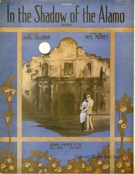 Music, Sheet - In the Shadow of the Alamo