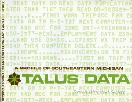 Report - TALUS Data: A Profile of Southeastern Michigan