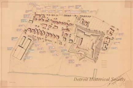 Blueprint - Historic Fort Wayne - Site Plan