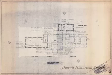Blueprint - Historic Fort Wayne, 
Post Hospital Restoration