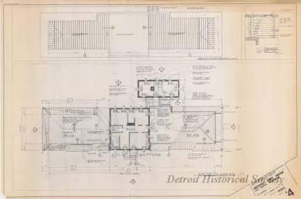 Blueprint - Historic Fort Wayne,
Post Hospital Restoration
