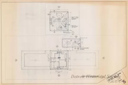 Blueprint - Historic Fort Wayne,
Post Hospital Restoration