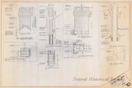 Blueprint - Historic Fort Wayne,
Post Hospital Restoration