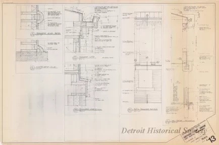 Blueprint - Historic Fort Wayne, 
Post Hospital Restoration