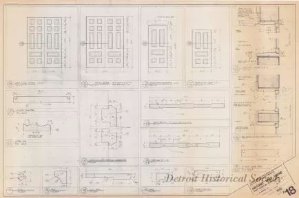 Blueprint - Historic Fort Wayne, 
Post Hospital Restoration