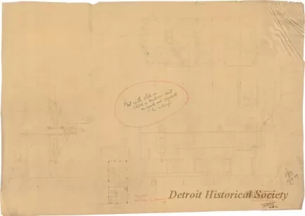 Drawing, Technical - Water Cooled Cylinder Block for 4 Cyl. Henderson Motorcycle Power Plant
for Possible Cyclecar Use