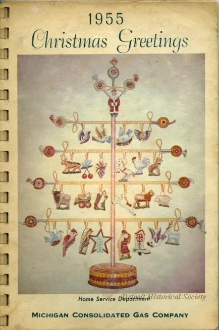Cookbook - Christmas Greetings 1955