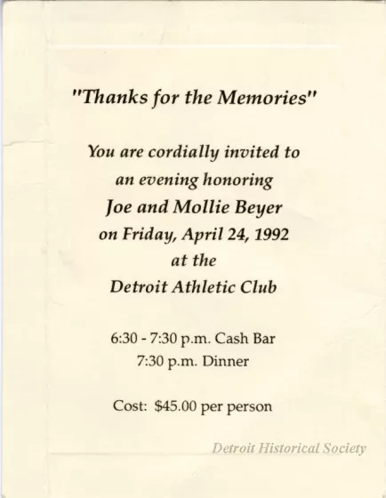 Invitation