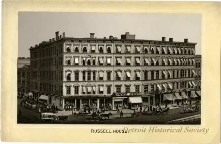 Card, Souvenir - Russell House