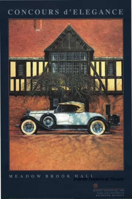 Poster - Concours d'Elegance