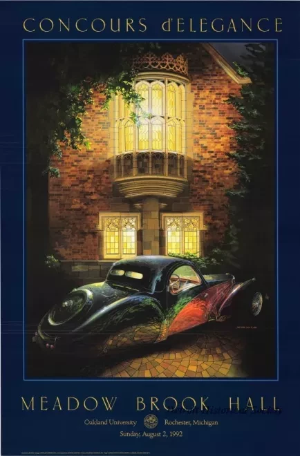 Poster - Concours d'Elegance