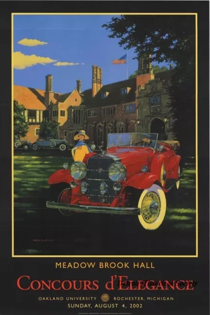 Poster - Concours d'Elegance