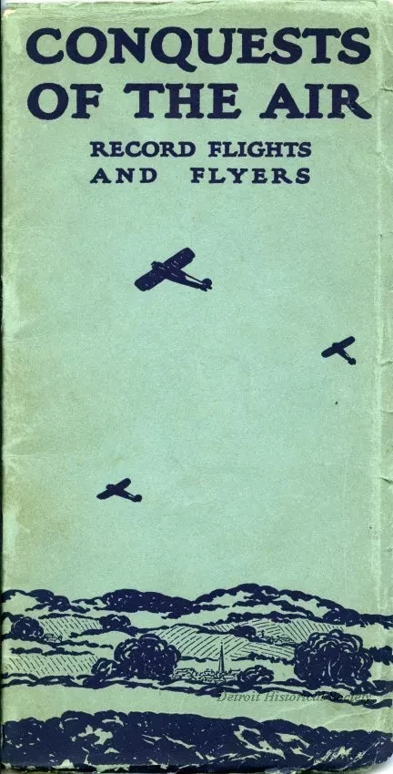 Booklet - Conquests of the Air: Record Flights and Flyers