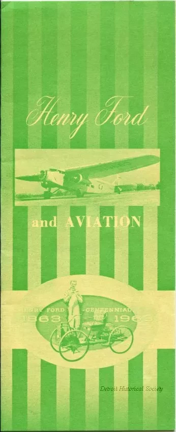 Booklet - Henry Ford and Aviation