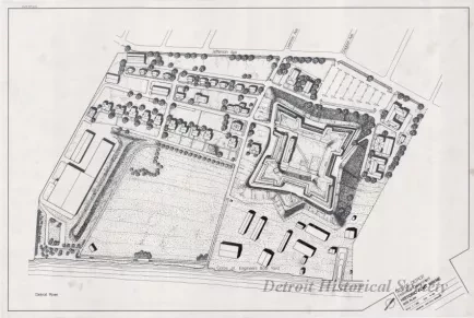 Plan, Site - Historic Fort Wayne