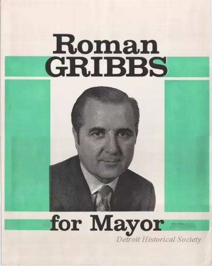Poster - Roman Gribbs for Mayor