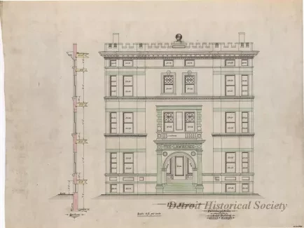 Drawing, Architectural - Front Elevation