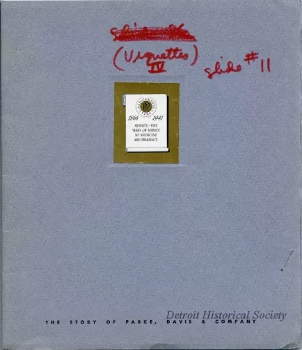 Booklet - The Story of Parke, Davis & Company