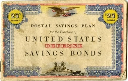 Book, Stamp - Postal Savings Plan for the Purchase of United States Defense Savings Bonds