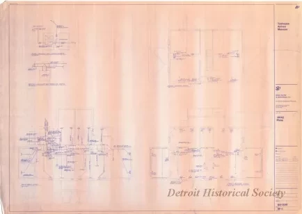Blueprint - Tuskegee Airmen Museum - HVAC Plans
[Building No. 210]